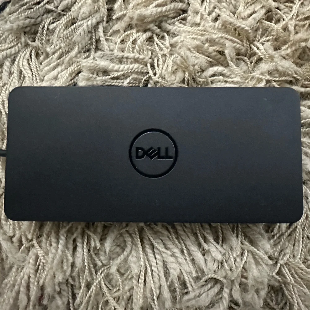 Dell D6000 USB-C Universal 4K Docking Station 130W Power Adapter & DisplayLink